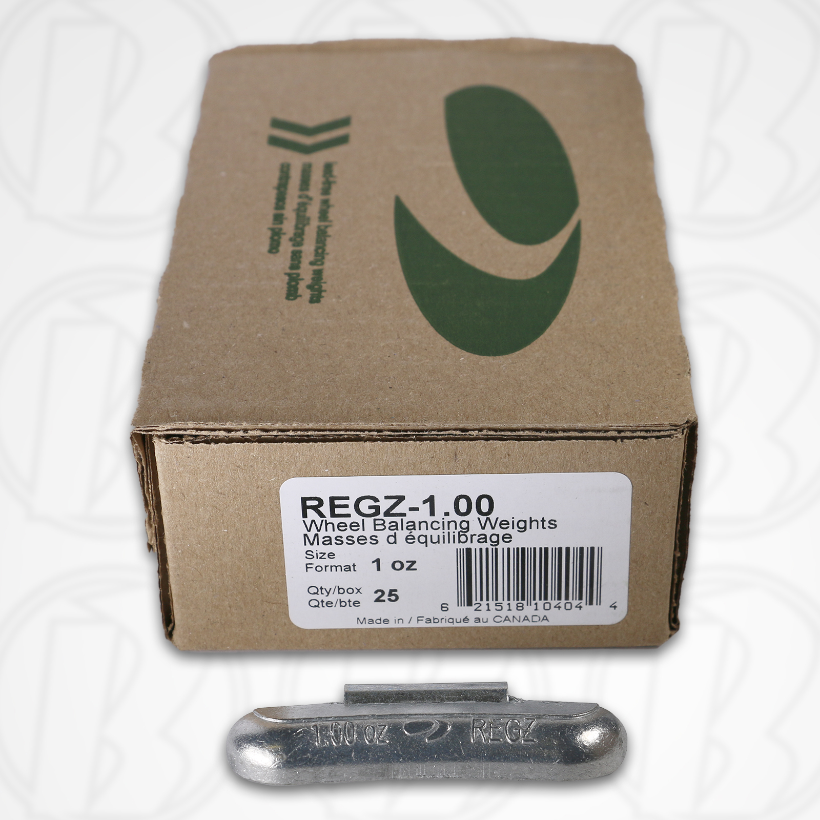 25 pc | Steel 1.00 oz Clip / Hammer on Wheel Balancing Weights 25 pc | Steel 1.00 oz Clip / Hammer on Wheel Balancing Weights